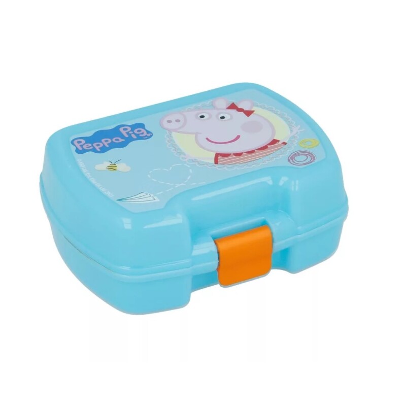 Lunchera Snack Peppa 13989 Stor BAZAR PLASTICO LUNCHERA SNACK PEPPA 13989 -
