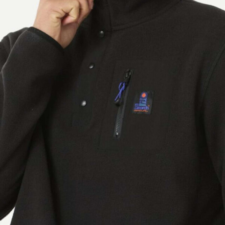 Canguro Rip Curl Search Polar Fleece Crew Negro