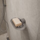 JABONERA DE PARED CEPILLADO LINEA SIGNATURE COLOR GRIS GRIS-BRUSHED NICKEL