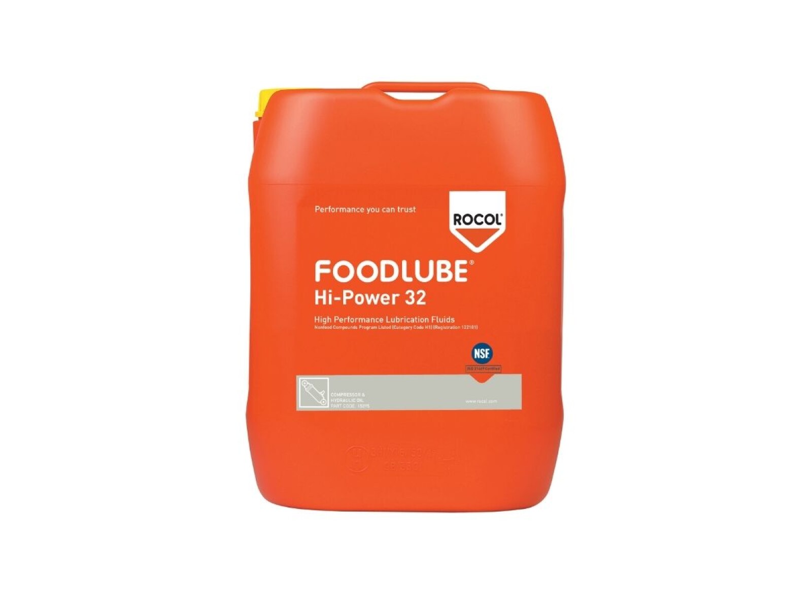 Aceite Hidraulico Sintetico de Base PAO con una Viscosidad ISO VG 32 FOODLUBE HI POWER 32 1L 