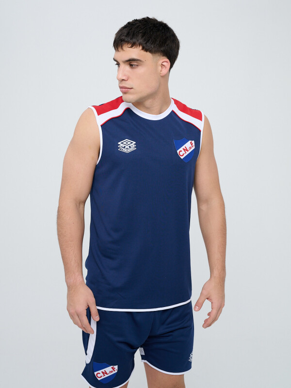 REMERA SIN MANGAS PROTRAINING A Nacional Oficial Hombre 001