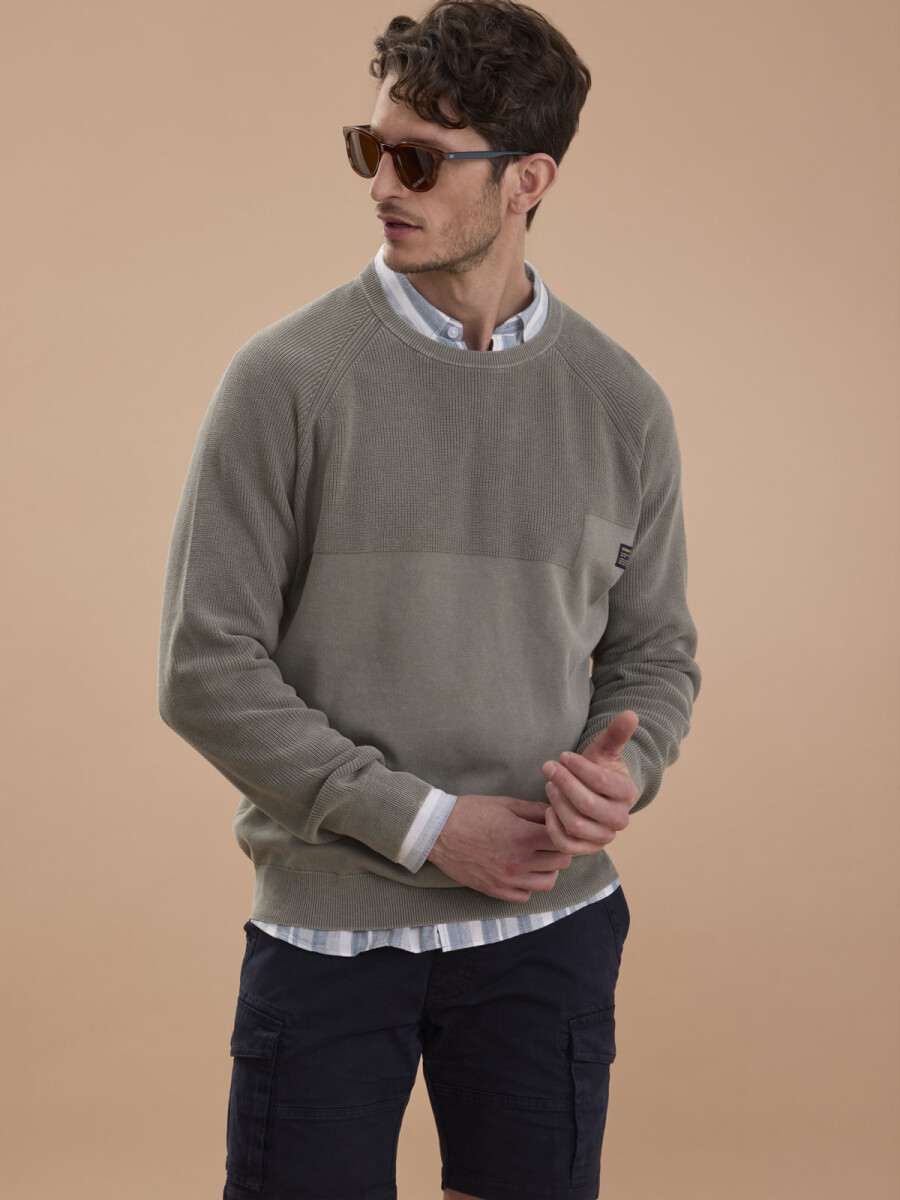 SWEATER PALMA 2.0 - VERDE MILITAR 