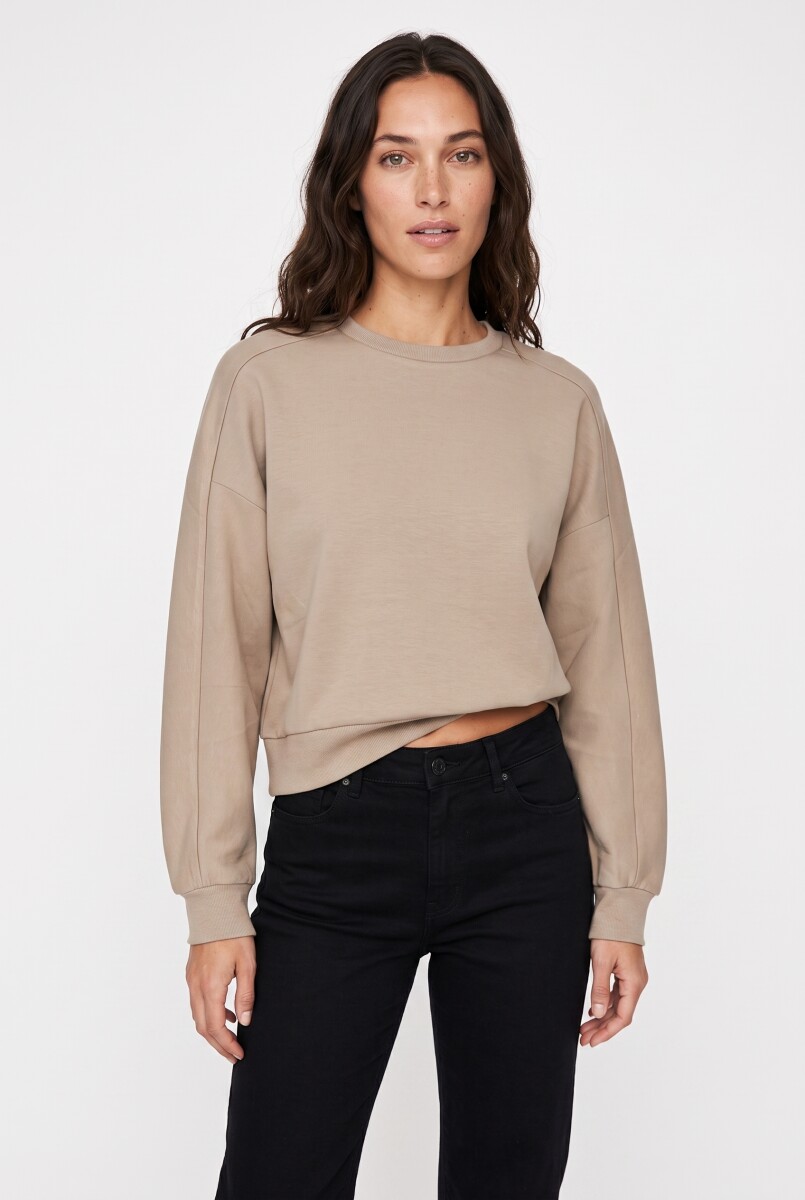 BUZO MOA - BEIGE MELANGE 