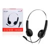 Auriculares Genius HS-220U USB con Mic y Sonido Negro Auriculares Genius HS-220U USB con Mic y Sonido Negro