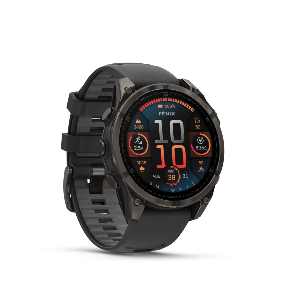 Fenix 8 47mm Amoled Zafiro Carbon/grey