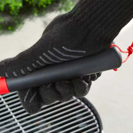 Cepillo de Limpieza Weber Triple Negro/Rojo