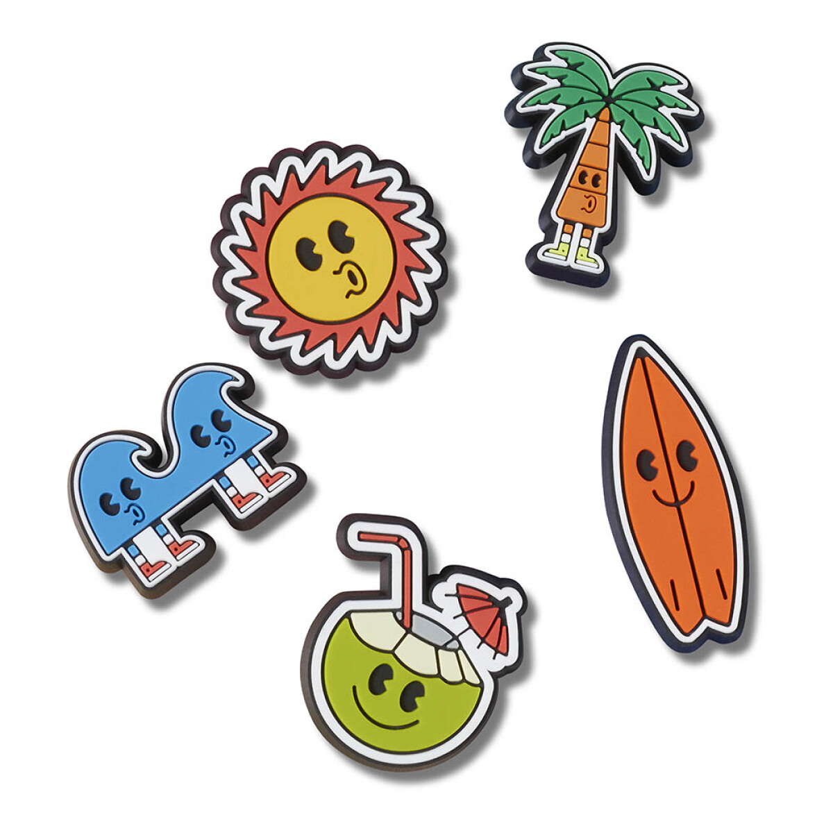 Jibbitz Tropic Oh Pack 5 