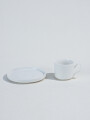 Taza Con Plato Color Unico