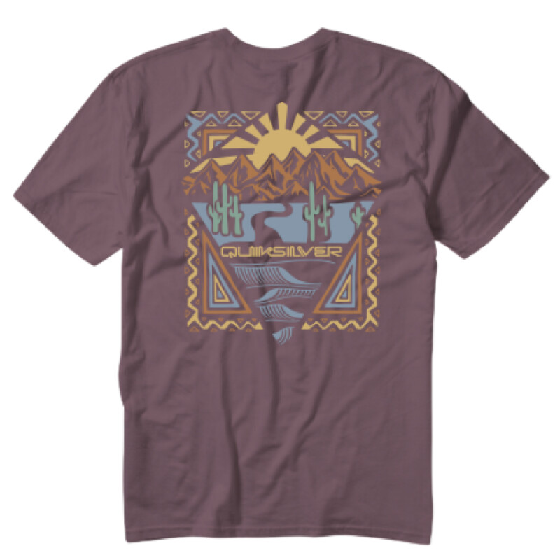 Remera Quiksilver Desert Waves - Rosado Remera Quiksilver Desert Waves - Rosado