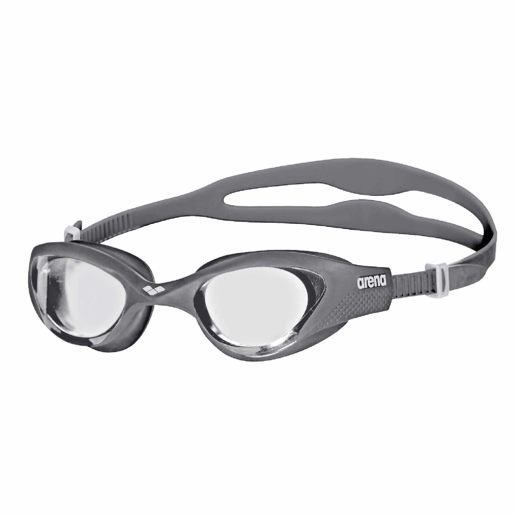  Arena The One - Gafas de natación unisex para adultos, para  hombres y mujeres, ajuste hermético, sellos a prueba de órbita, lente de  espejo con revestimiento antivaho. Azul gris/azul negro 