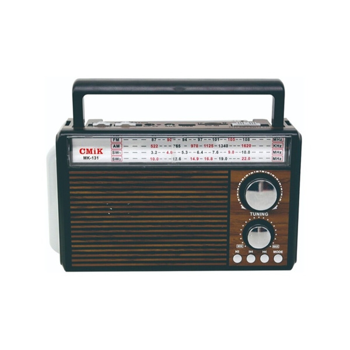 Radio Cmik MK131 Am Fm Pila Corriente Retro - 001 