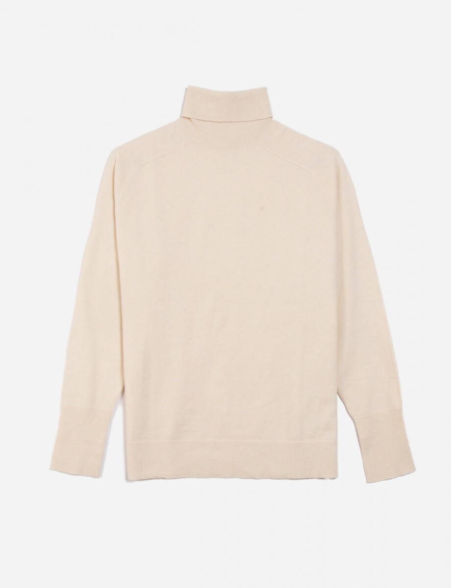 Sweater cuello rompeviento - Gris 