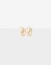Aros Argollas Metal Argollas De Metal Bold - Dorado