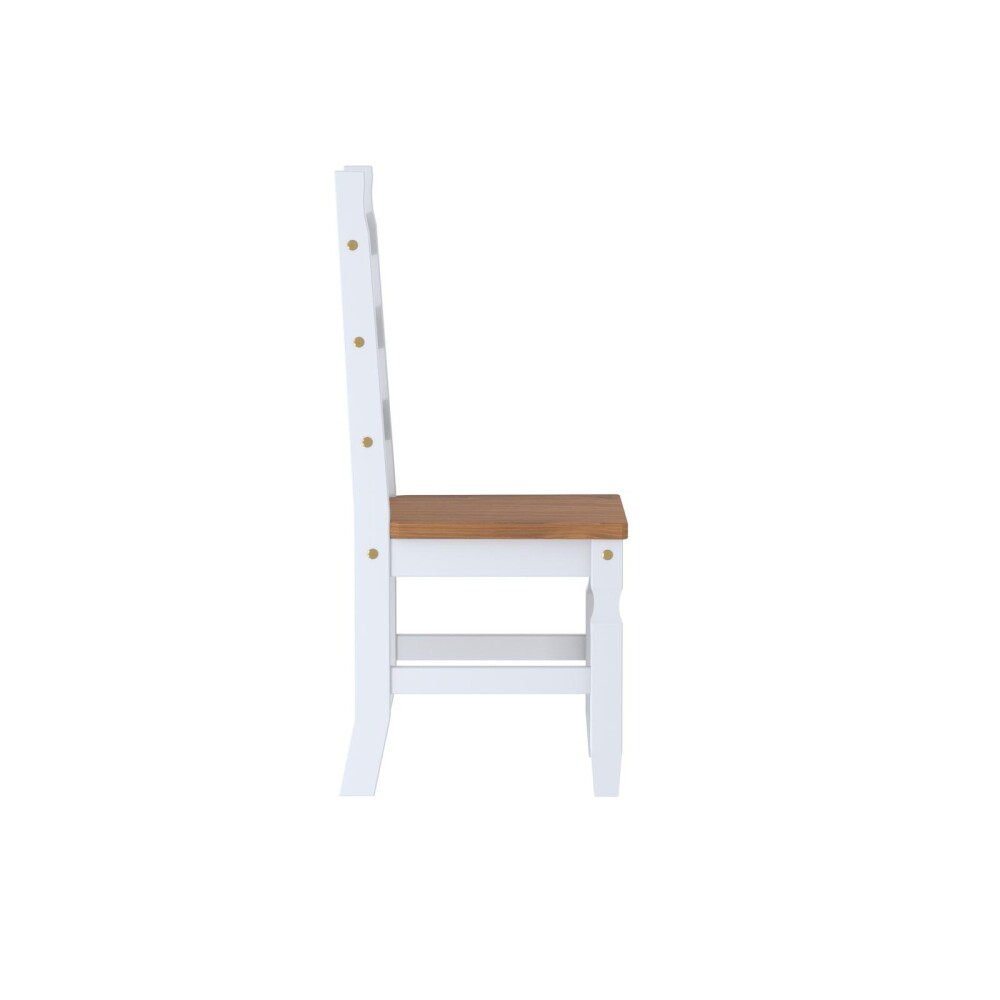 JUEGO DE COMEDOR 120 CM PINO CORONA 1+4