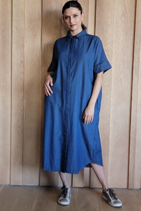 Túnica Costa Denim Azul