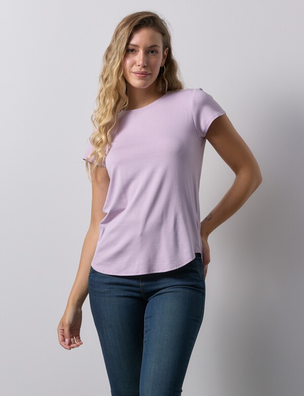 Remera Basica LAVANDA