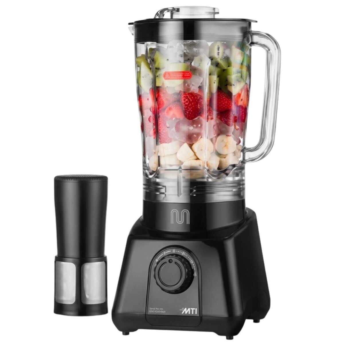 LICUADORA CON JARRA DE PLÁSTICO MULTILASER • 2,6L • 1100W 