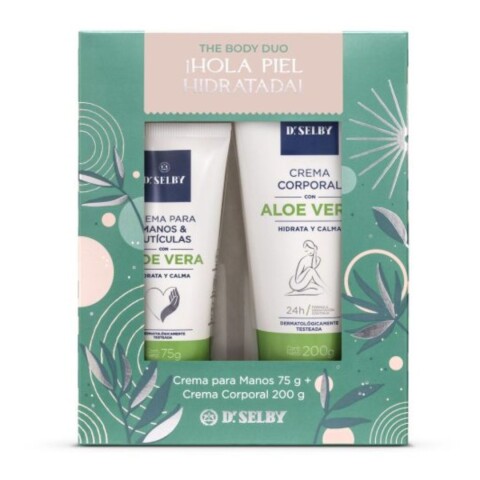 Set Obsequio Dr Selby Crema de Manos + Crema Corporal Aloe