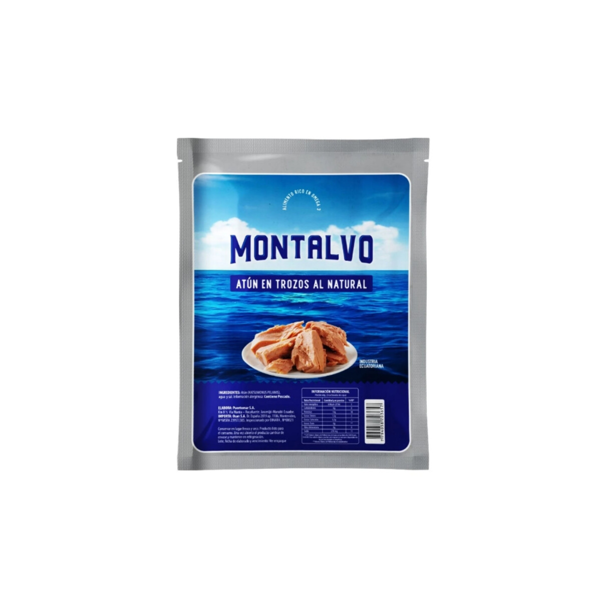 Atún Montalvo al natural - 500gs 