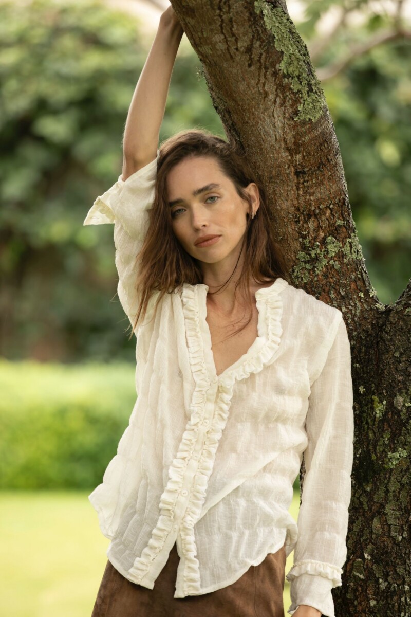 Blusa Olivia - Blanca 