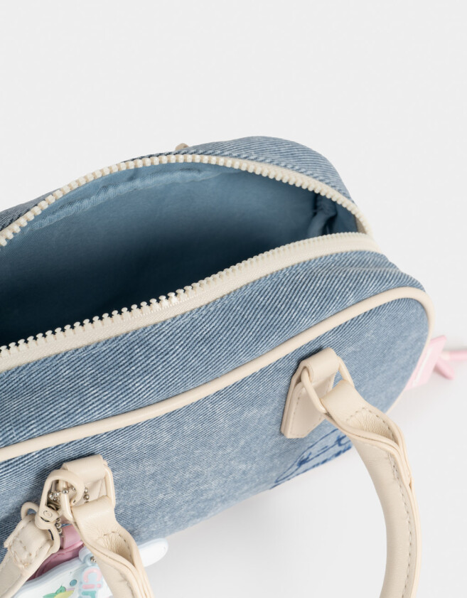 Marroquinería Licencias Cartera Bowling Denim "cinnamoroll" - Combinacion Multicolor