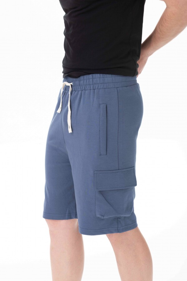 Short bermuda cargo Azul