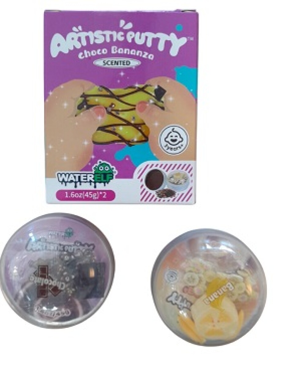 SLIME ARTISTIC PUTTY - SLIME CHOCO BANANZA 
