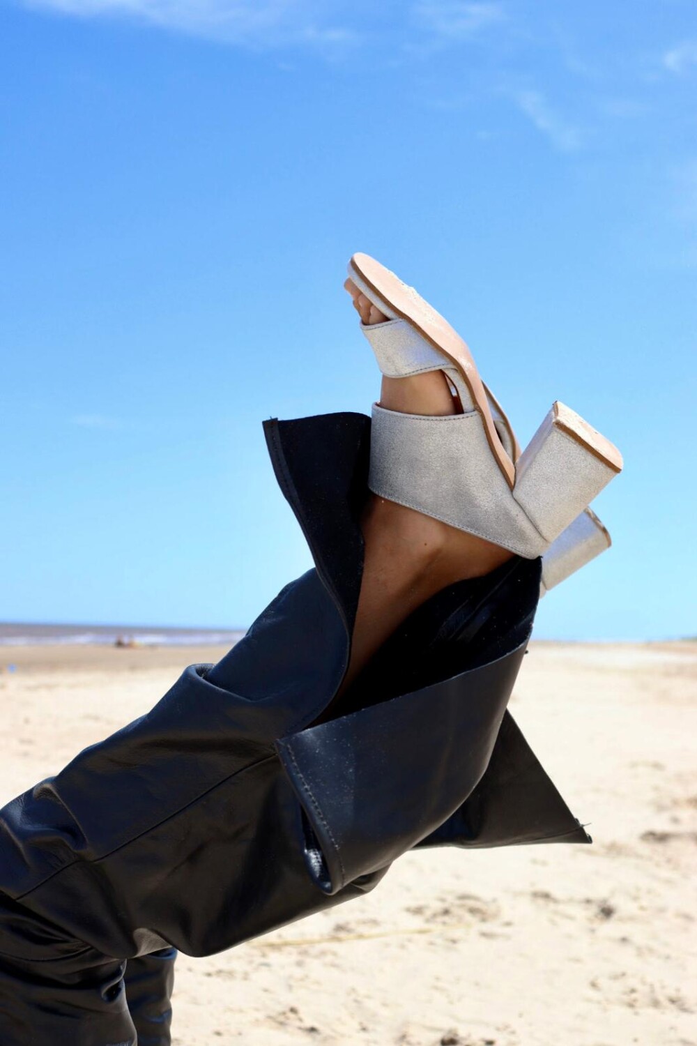 Firework Heels Plateado