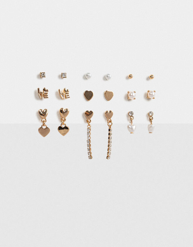 Aros Sets De metal Set De Aros - Dorado