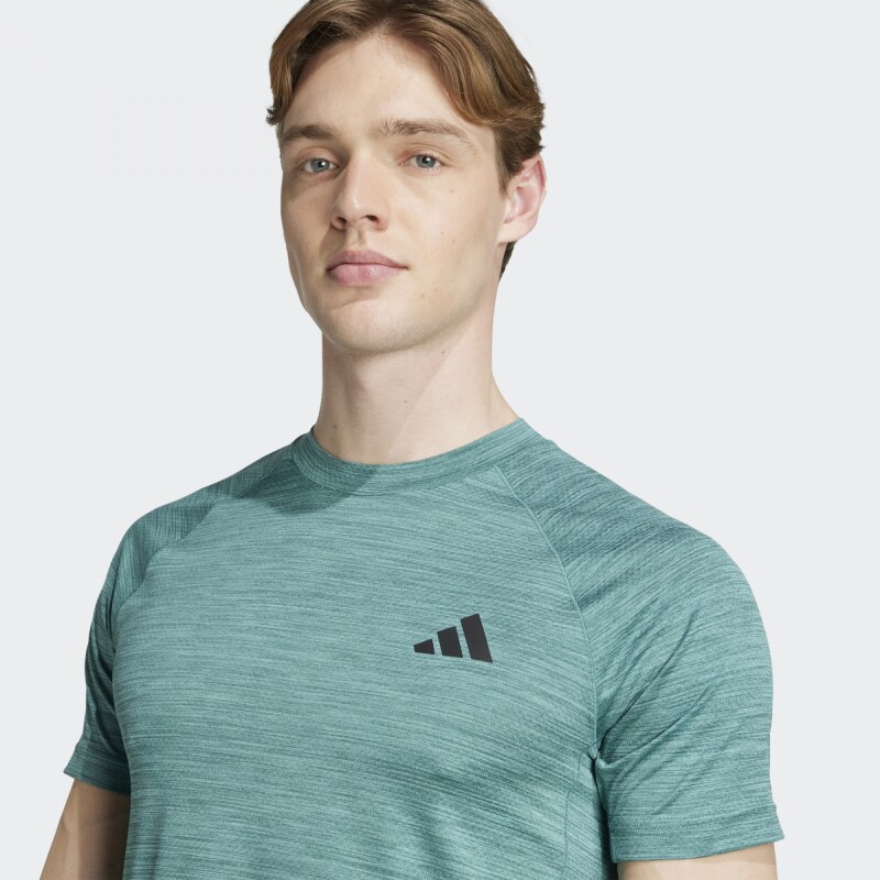 Remera Adidas GYM+ Verde