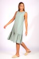 Vestido Brezee Celeste