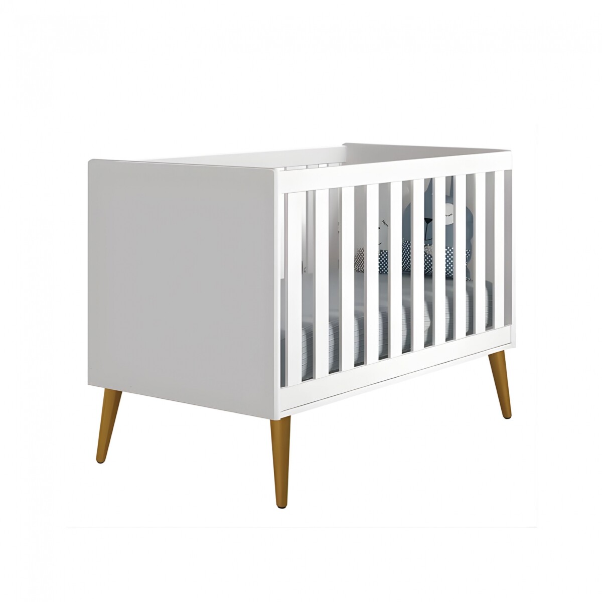 Cuna Convertible Bebé - Theo - Blanco 