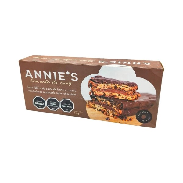 Postre Annie's Crocante de Nuez Chocolate Postre Annie's Crocante de Nuez Chocolate