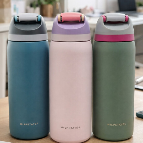 Botella térmica 950ml con asa Azul