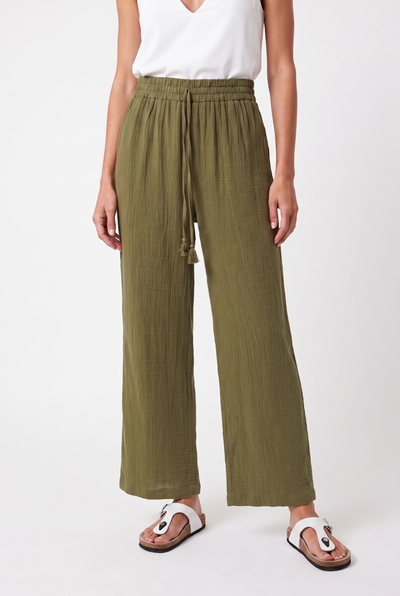 PANTALON JESOFA - OLIVA 