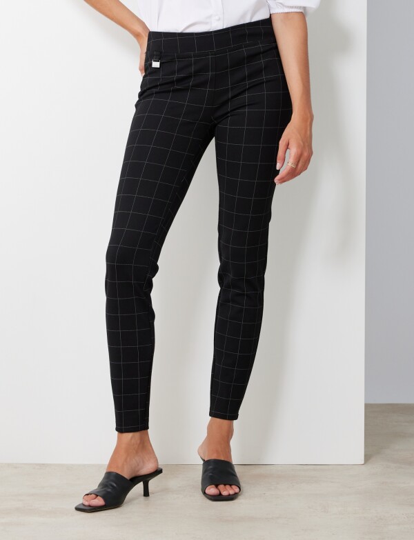 Pantalon Cuadros NEGRO/BLANCO