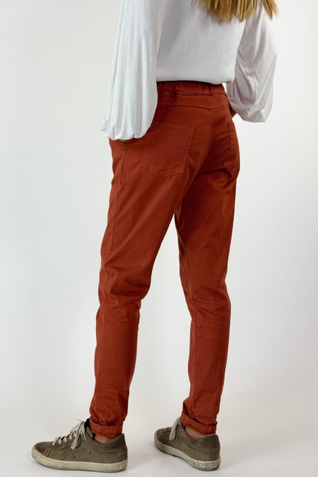PANTALON NICOLETTA Ladrillo