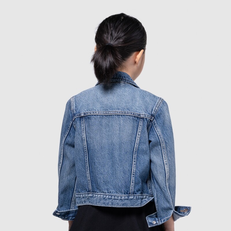 V-ICON JKT MEDIUM WASH