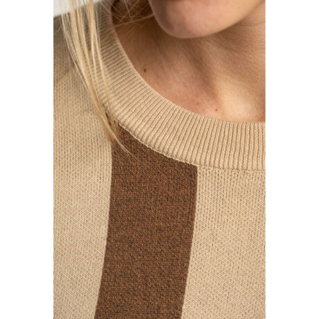 Sweater Rayado Mocha
