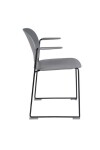 Silla Stacks Arm Gris