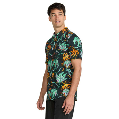 Camisa Volcom Brainmelter Multicolor