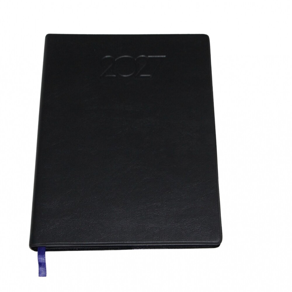 AGENDA ABEZETA 200 CLASICA DEL AÑO TAPA FUNDA COLOR NEGRO