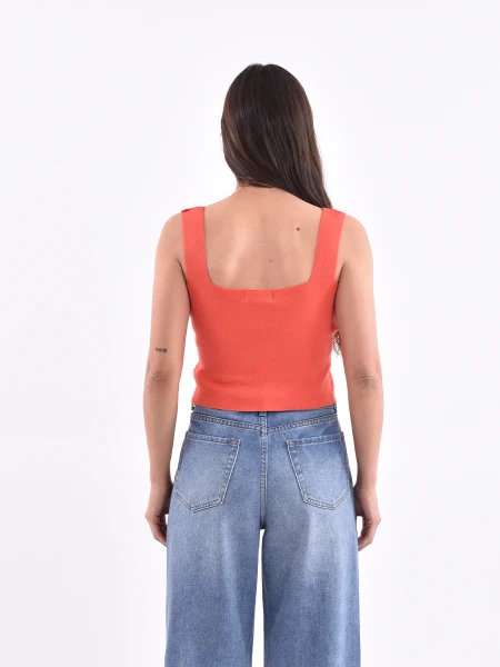 MUSCULOSA LONDON ROJO