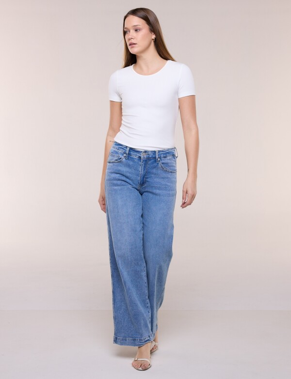 Jean Con Cintura Elastizada Posterior JEAN