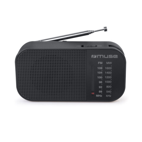 Radio Portátil Muse M025r Am Fm Negro Radio Portátil Muse M025r Am Fm Negro