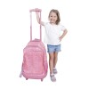 Mochila Escolar con Carrito Reforzado Trendy