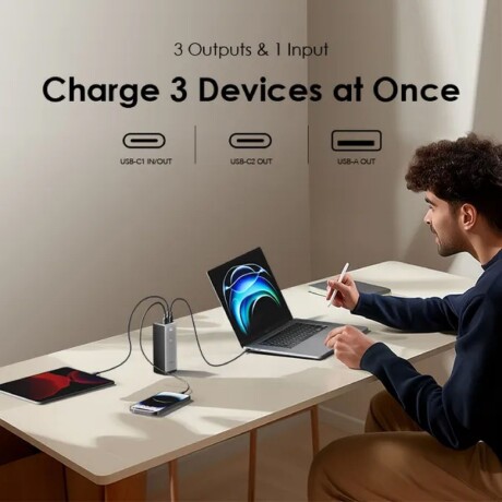 Power Bank Oraimo Laptop USB-C USB-A 27600 mAh 130W Power Bank Oraimo Laptop USB-C USB-A 27600 mAh 130W