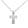 Dije Cruz-Plata 925 esterlina-Sin Piedra-CP3157 Sinpiedra