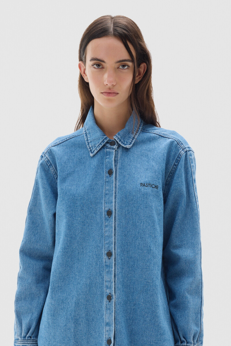 Camisa Noble Denim Soft Classic