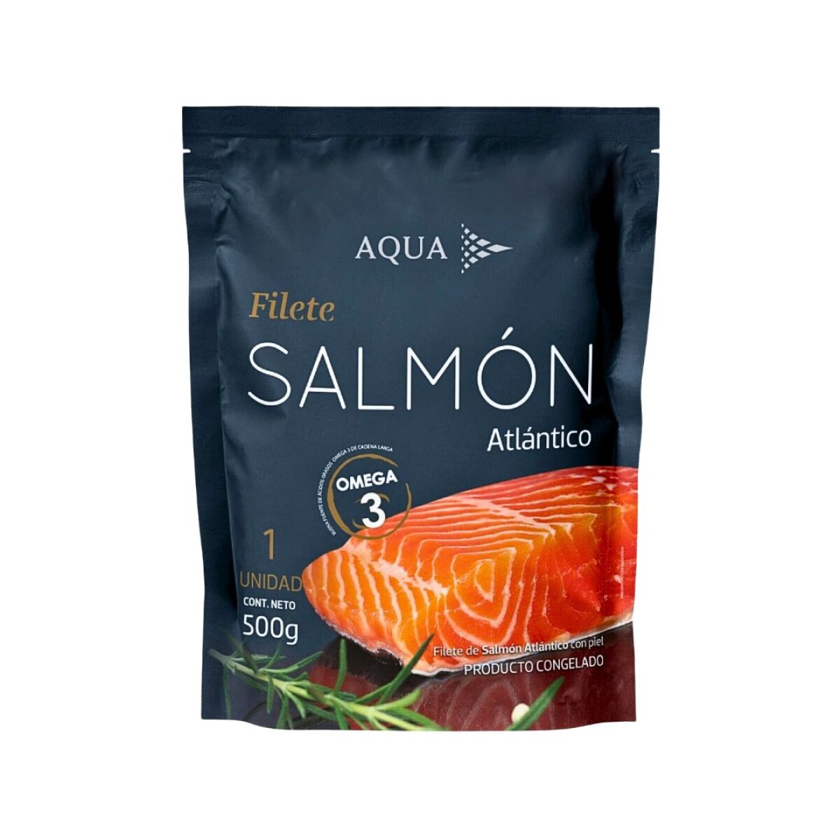 Salmón en Porciones Aqua - 500 g 